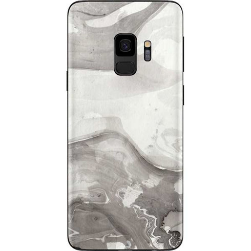 Marbleized Grey Galaxy S9 Skin
