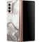 Marbleized Grey Galaxy Z Fold2 5G Skin
