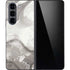 Marbleized Grey Galaxy Z Fold5 5G Skin