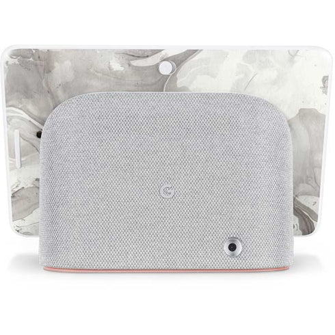 Marbleized Grey Google Home Hub Skin