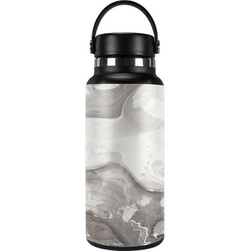 Marbleized Grey Hydro Flask 32oz Wide Mouth Skin