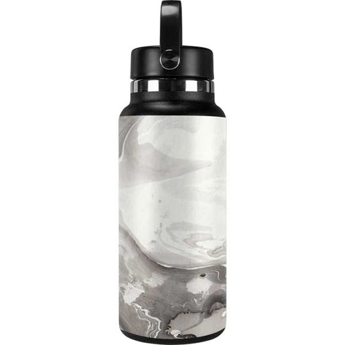 Marbleized Grey Hydro Flask 32oz Wide Mouth Skin