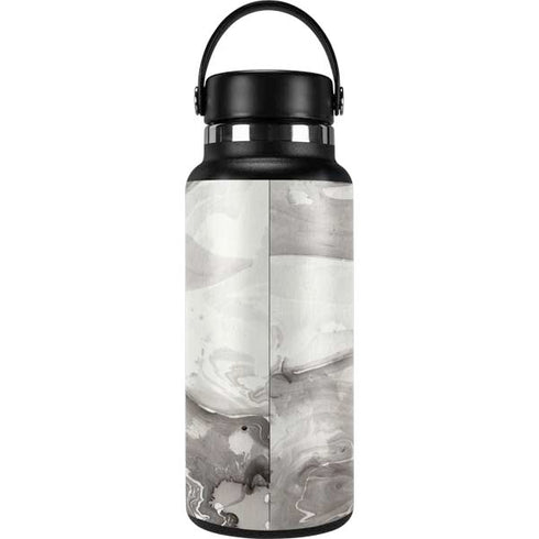 Marbleized Grey Hydro Flask 32oz Wide Mouth Skin