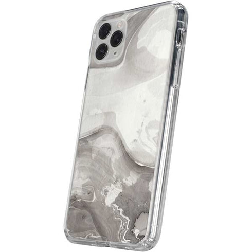 Marbleized Grey iPhone 11 Pro Clear Case