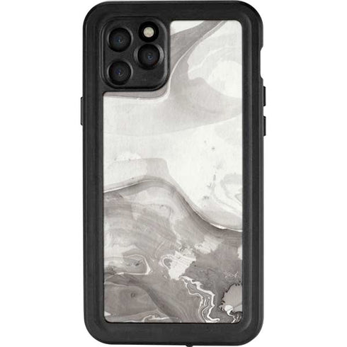 Marbleized Grey iPhone 11 Pro Waterproof Case