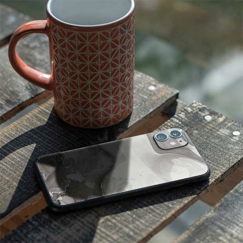 Marbleized Grey iPhone 11 Skin