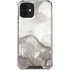 Marbleized Grey iPhone 12 Clear Case