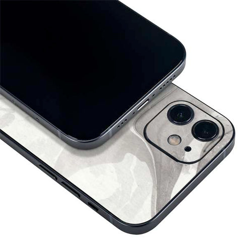 Marbleized Grey iPhone 12 Mini Skin