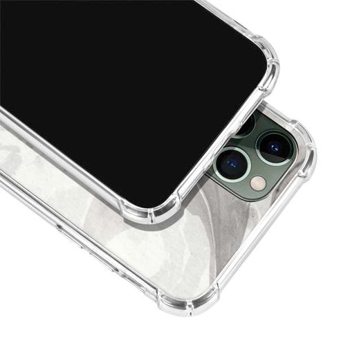 Marbleized Grey iPhone 12 Pro Clear Case