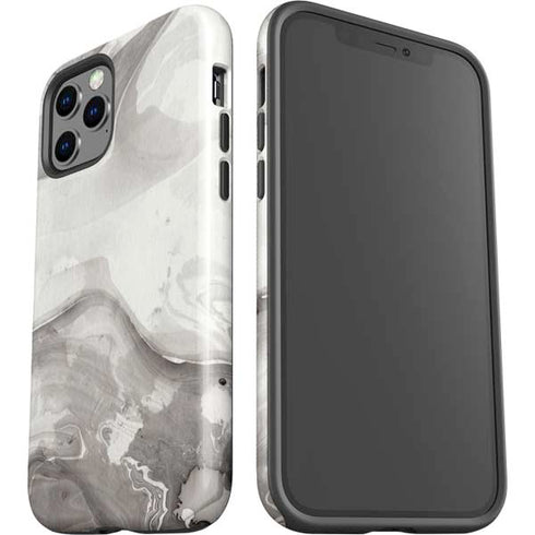 Marbleized Grey iPhone 12 Pro Impact Case