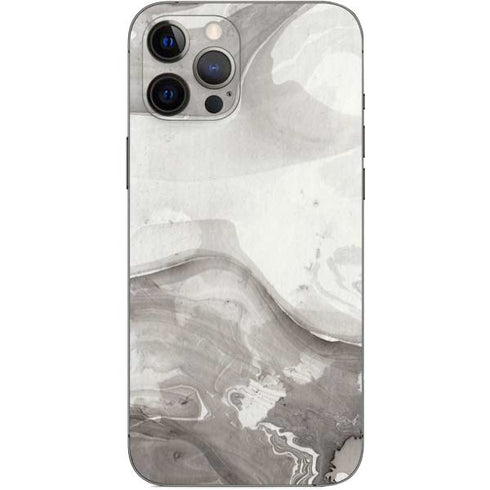 Marbleized Grey iPhone 12 Pro Max Skin
