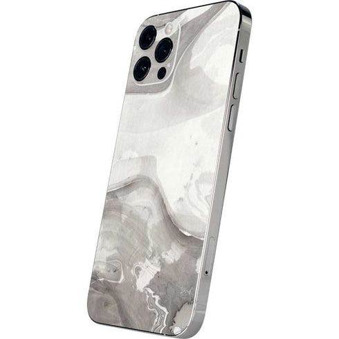 Marbleized Grey iPhone 12 Pro Max Skin