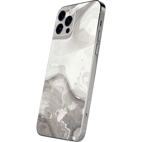 Marbleized Grey iPhone 12 Pro Skin