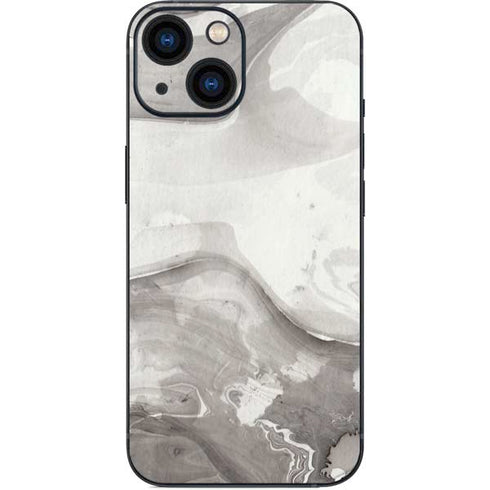 Marbleized Grey iPhone 13 Mini Skin