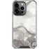 Marbleized Grey iPhone 13 Pro Clear Case