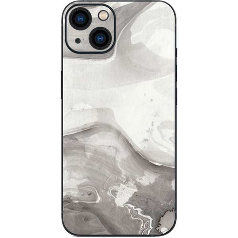 Marbleized Grey iPhone 13 Skin