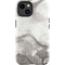 Marbleized Grey iPhone 14 Plus Impact Case
