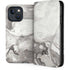 Marbleized Grey iPhone 14 Plus Folio Case