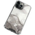 Marbleized Grey iPhone 15 Pro Clear Case