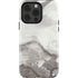 Marbleized Grey iPhone 15 Pro Impact Case