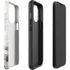 Marbleized Grey iPhone 15 Pro Impact Case