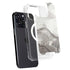 Marbleized Grey iPhone 15 Pro MagSafe Case