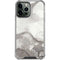 Marbleized Grey iPhone 14 Pro Max Clear Case