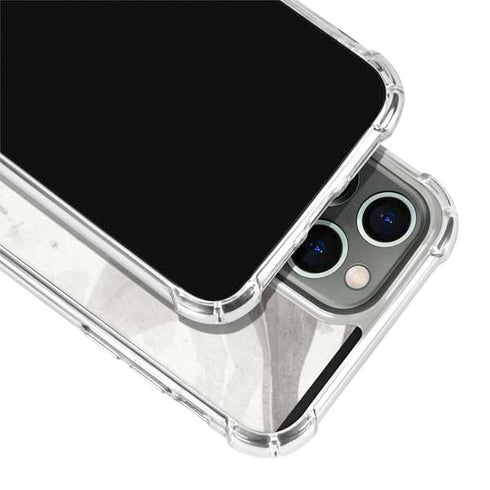 Marbleized Grey iPhone 15 Pro Max Clear Case