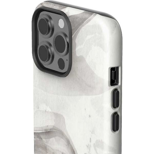 Marbleized Grey iPhone 15 Pro Max Impact Case