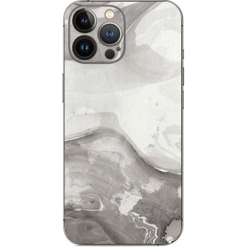 Marbleized Grey iPhone 14 Pro Max Skin