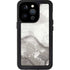 Marbleized Grey iPhone 14 Pro Waterproof Case
