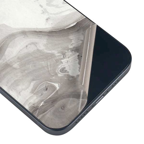 Marbleized Grey iPhone 14 Skin