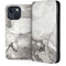 Marbleized Grey iPhone 15 Plus Folio Case