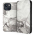 Marbleized Grey iPhone 15 Plus Folio Case