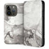 Marbleized Grey iPhone 15 Pro Folio Case