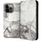 Marbleized Grey iPhone 15 Pro Max Folio Case