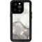 Marbleized Grey iPhone 15 Pro Waterproof Case
