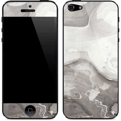 Marbleized Grey iPhone 5/5s/5SE Skin