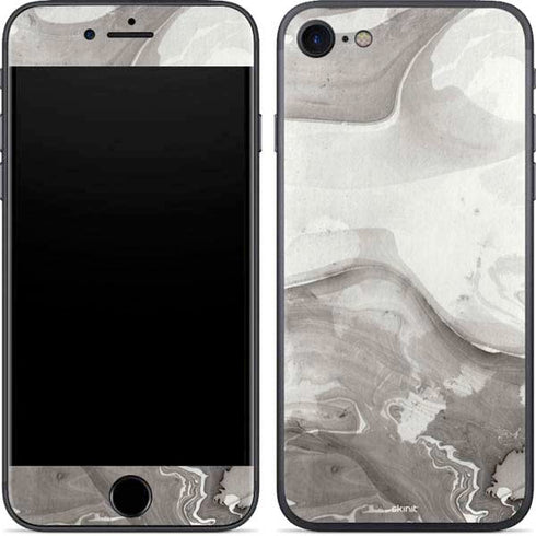 Marbleized Grey iPhone 7 Skin