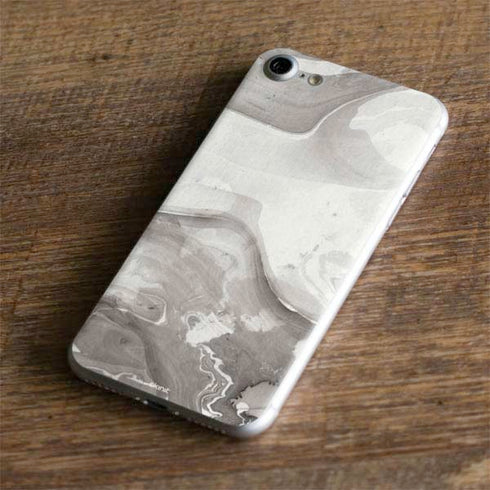 Marbleized Grey iPhone 7 Skin