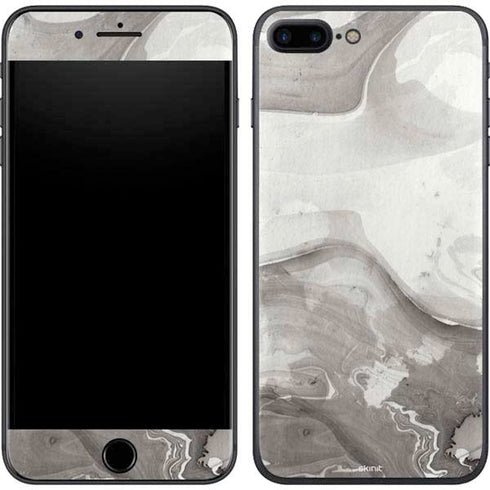 Marbleized Grey iPhone 8 Plus Skin