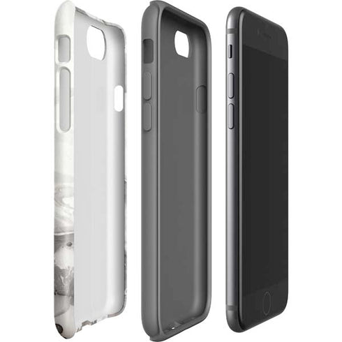 Marbleized Grey iPhone SE (2nd & 3rd Gen) Pro Case