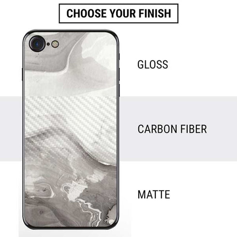 Marbleized Grey iPhone SE (2nd & 3rd Gen) Skin