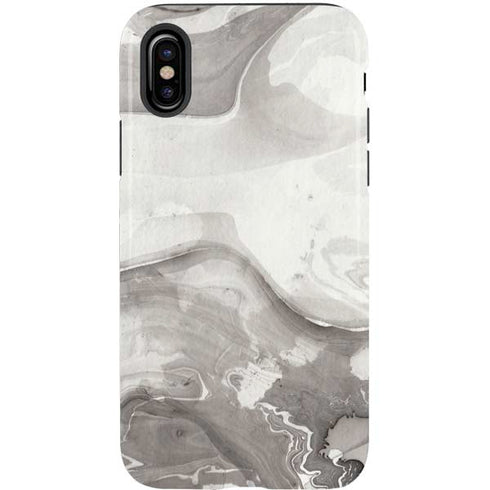 Marbleized Grey iPhone X Pro Case