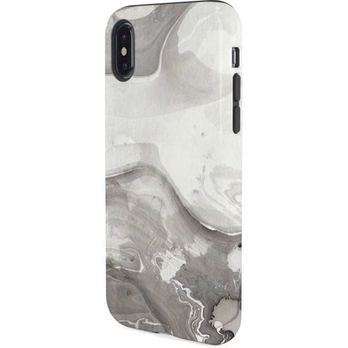Marbleized Grey iPhone X Pro Case