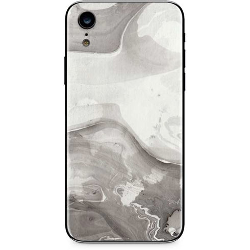 Marbleized Grey iPhone XR Skin