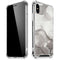 Marbleized Grey iPhone XS Max Clear Case