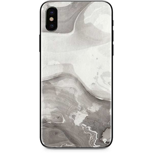 Marbleized Grey iPhone XS Max Skin