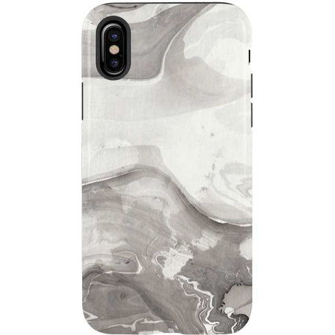 Marbleized Grey iPhone XS Pro Case