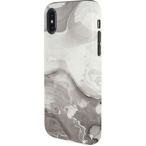 Marbleized Grey iPhone XS Pro Case